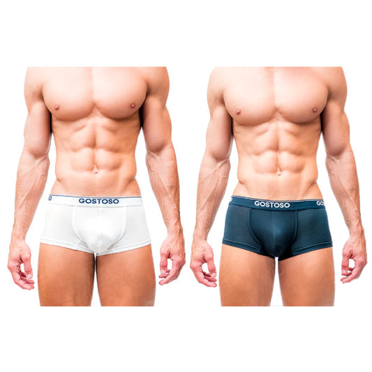 CA-RIO-CA Gostoso Boxer Brief White/Black 2-pack Underwear