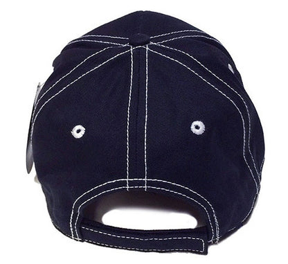 Ajaxx63 Bear Paw Logo Cap - Navy