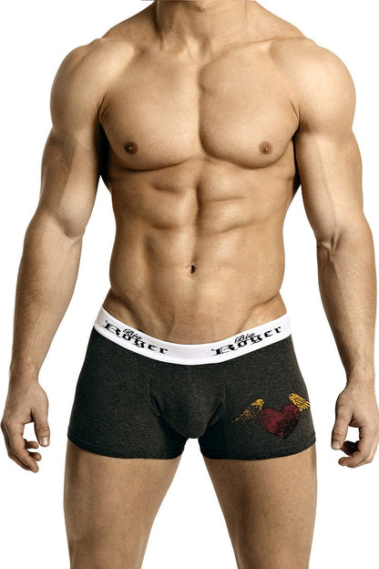 Ajaxx63 Men's Low-Rise Sport Trunk - Blue - Big Roger