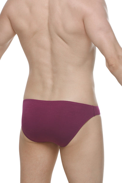 PetitQ Men's Bikini Colline Bamboo Mulberry