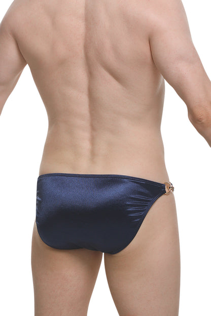 PetitQ Bikini Conguel Satin Midnight Blue