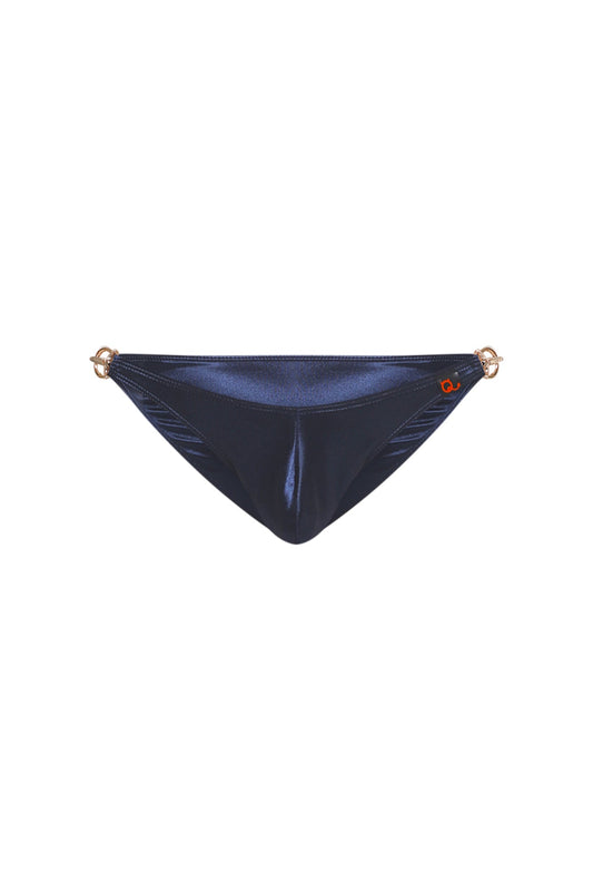 PetitQ Bikini Conguel Satin Midnight Blue