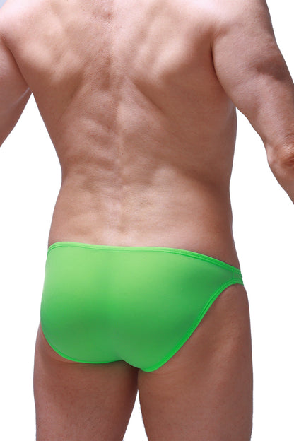 Bikini Dome Pflaume Neongrün