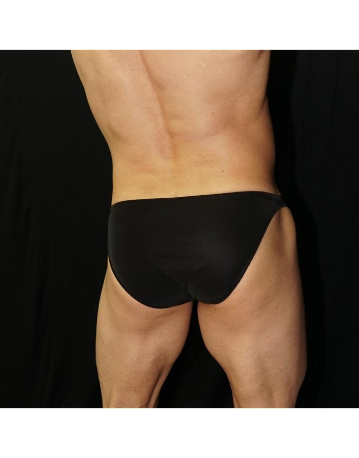 Arroyman Men's Eco-Leather Bikini Underwear - SLCR01S