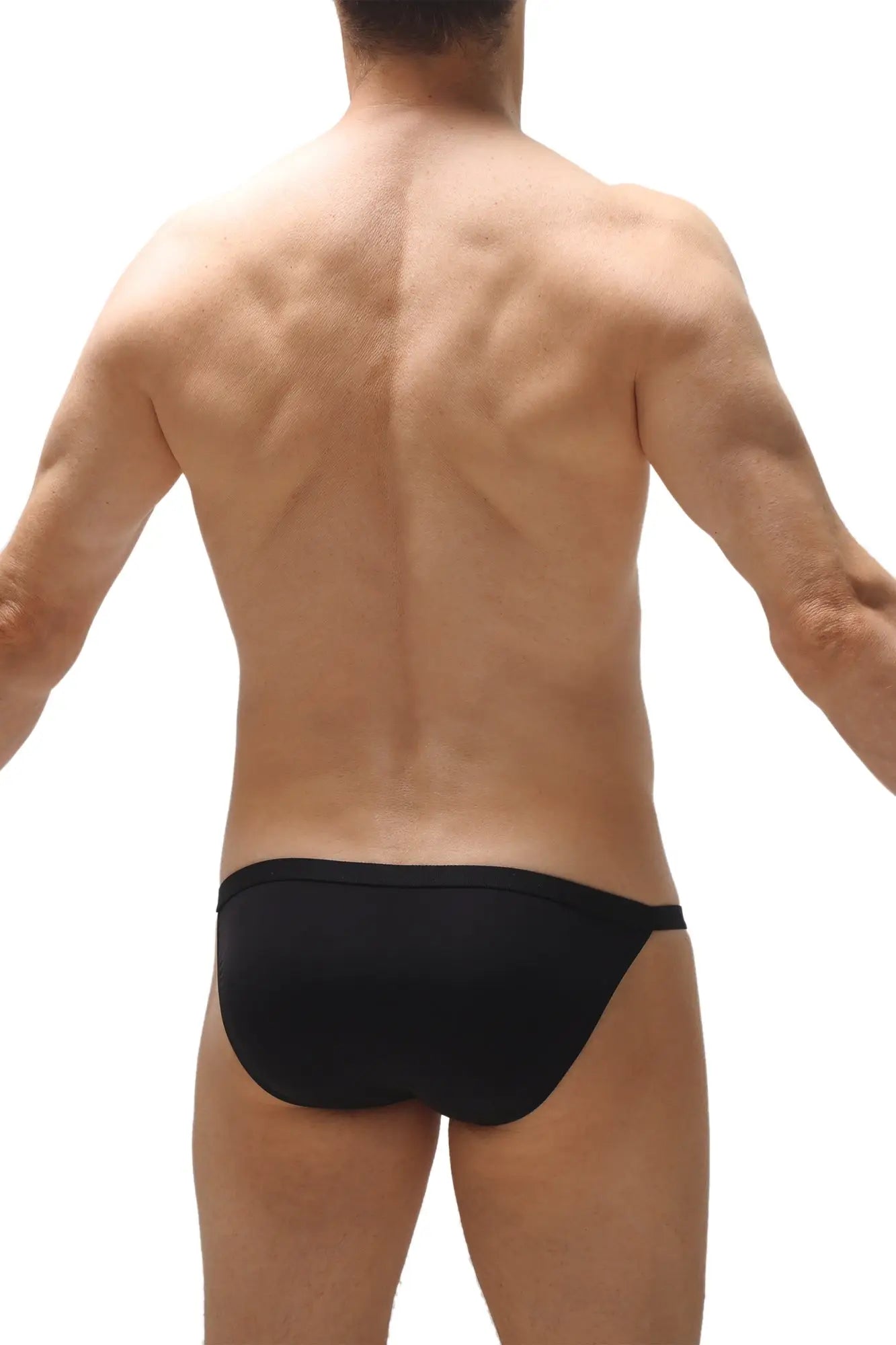 Black bikini ladon plum briefs with a sleek minimalist design perfect for comfortable everyday wear