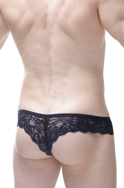 PetitQ Bikini Oupar Satin Black