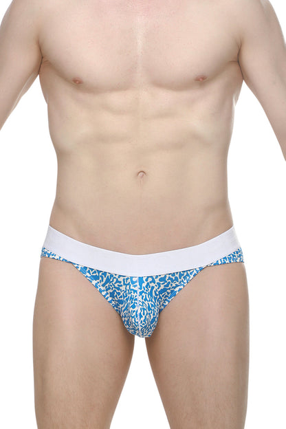 PetitQ Men's Bikini Mega Bulge Reef Blue