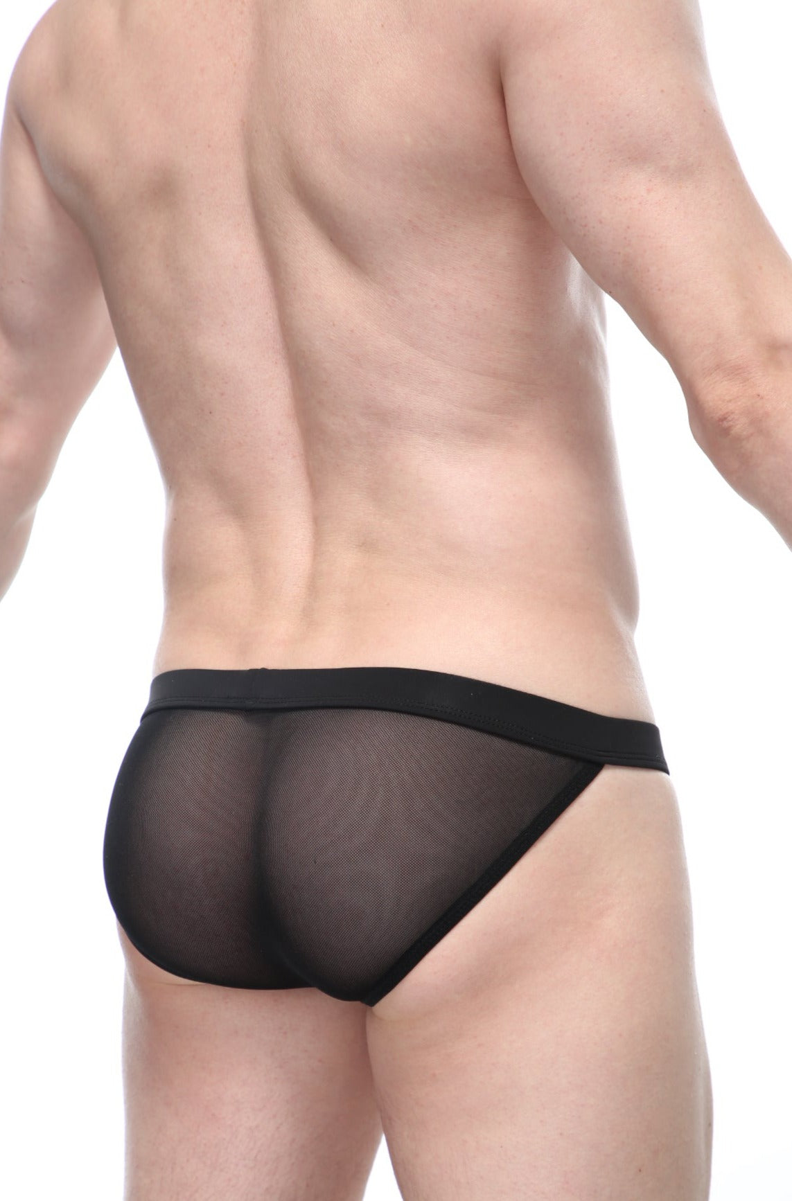 Bikini Tanga Sillas Net Noir