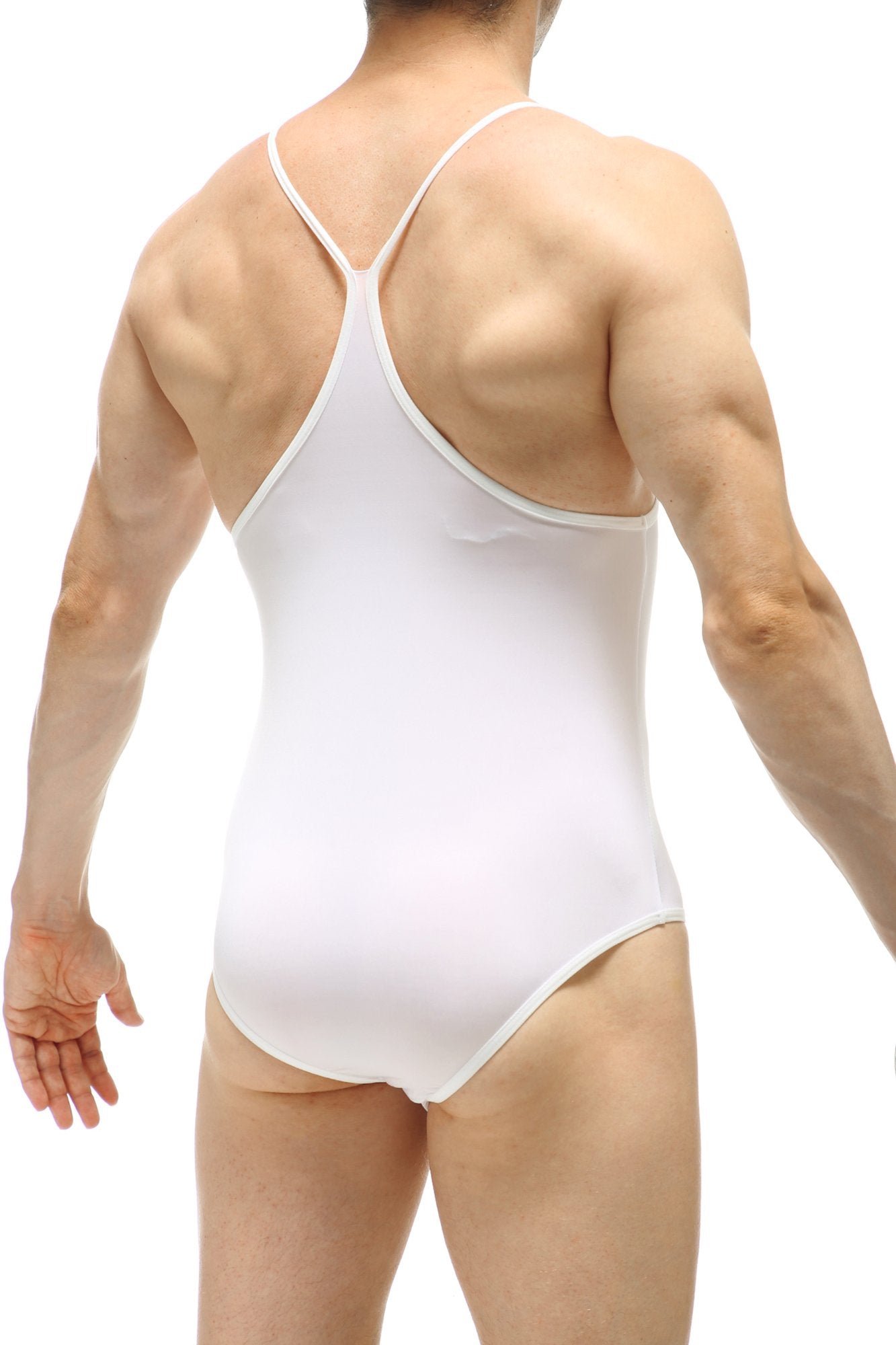 Bodybrief Plum White