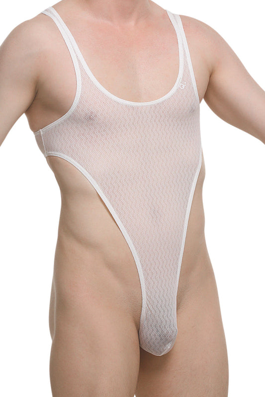 PetitQ Bodythong Carbay Macra White