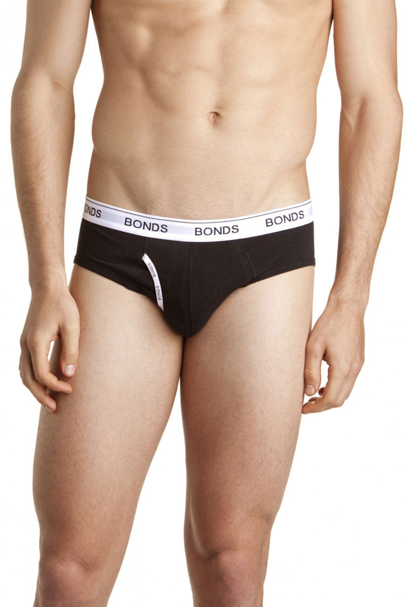 Slip Bonds Guyfront Noir/Blanc MZVI Taille S