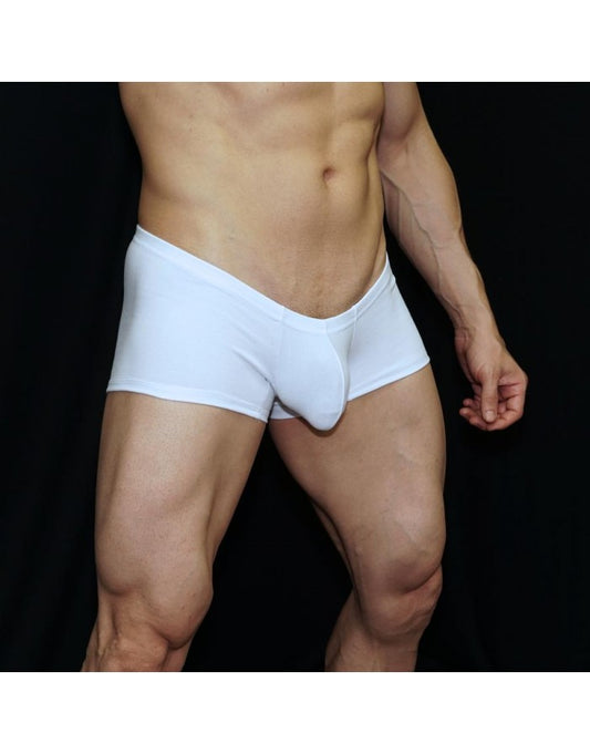 Arroyman Men's Skin Cotton Boxer Underwear - White MINI023M