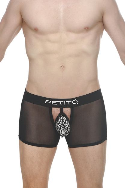 PetitQ Boxer Delle Net Reef Black
