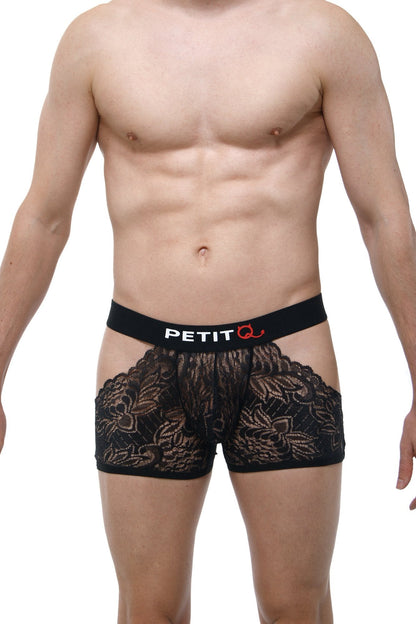 Boxer Dentelle Trévoux Noir