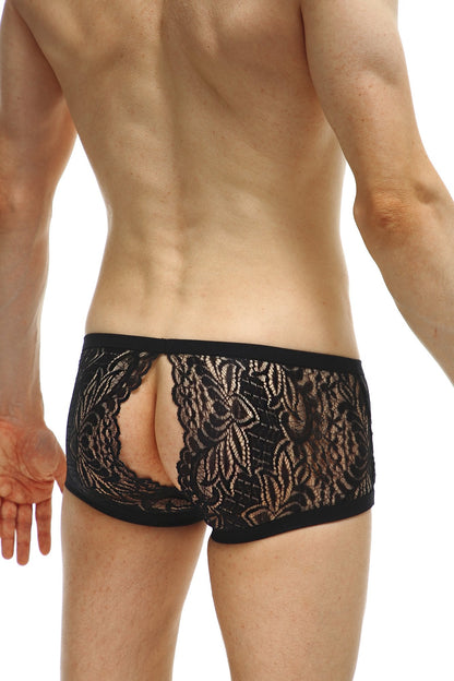 Boxershorts Plouhac Lace Schwarz