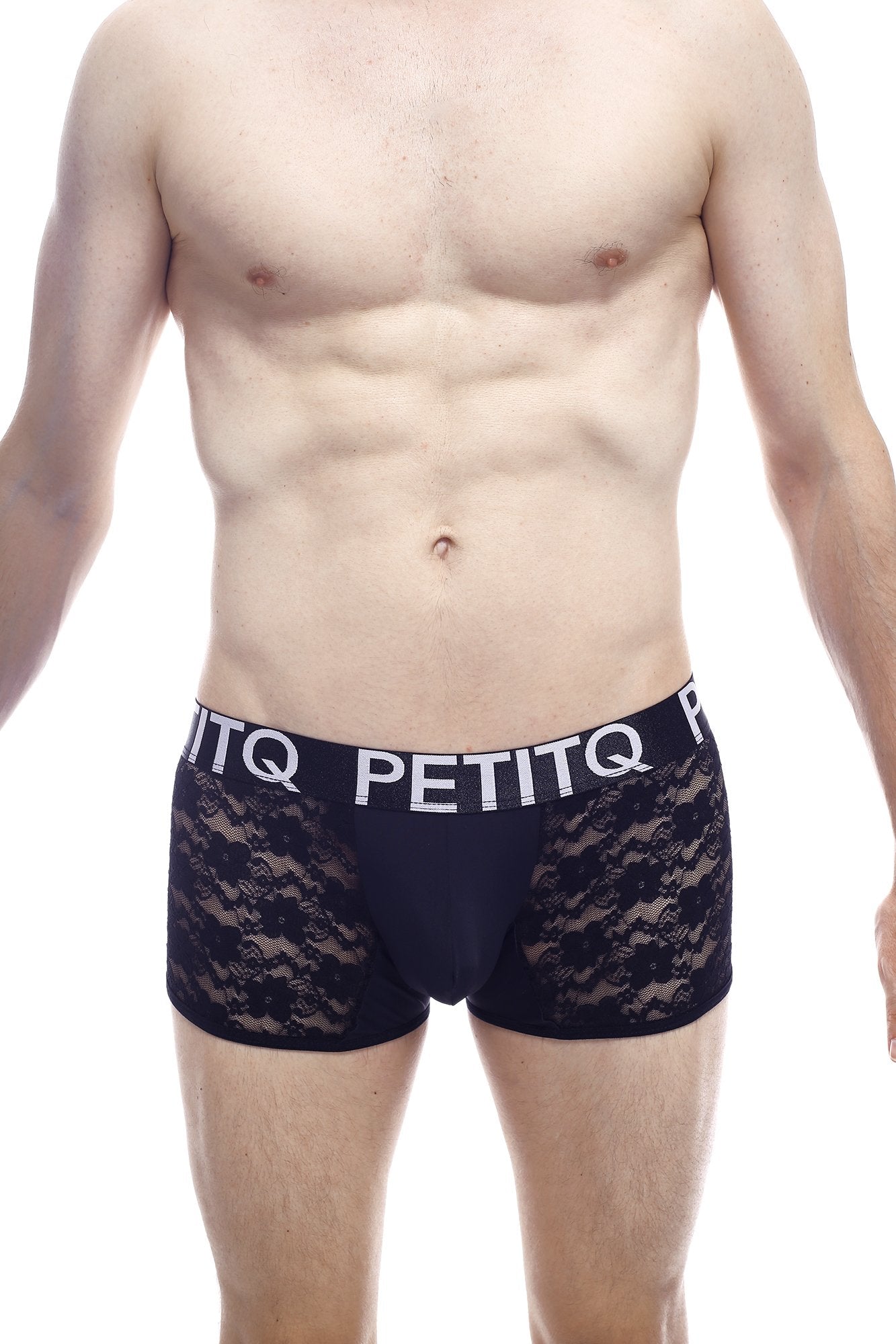 Boxer Dentelle Percey Noir