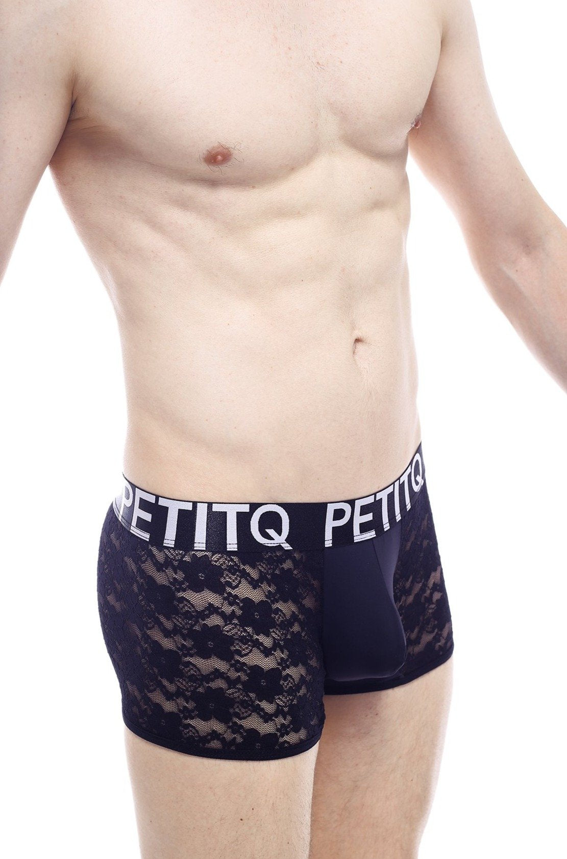 Boxer Dentelle Percey Noir