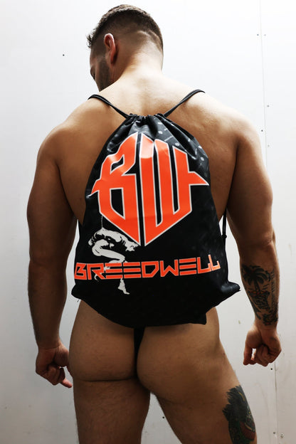Breedwell Gay Men's Breedwell Logo Drawstring Bag