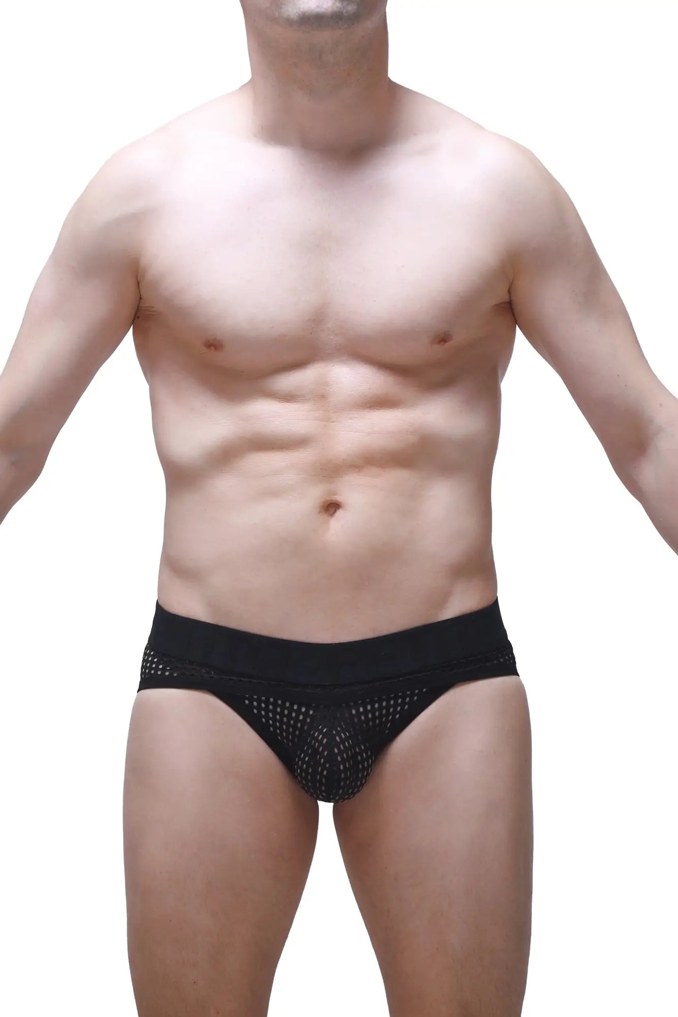 Black mesh briefs brief bessey durtol black with solid waistband perfect for breathable everyday comfort
