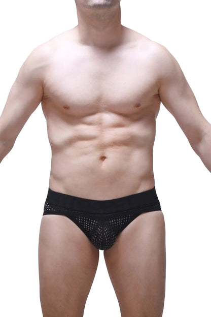 Black mesh briefs brief bessey durtol black with solid waistband perfect for breathable everyday comfort
