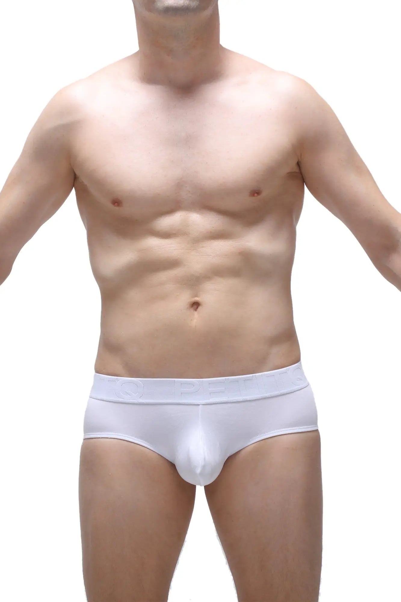 White men’s briefs brief cernin modal white with smooth form-fitting design and subtle elastic waistband