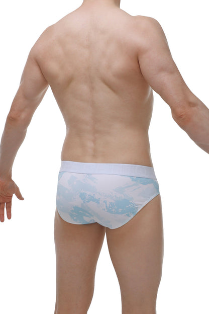 Brief Dome Marbre Sky Blue