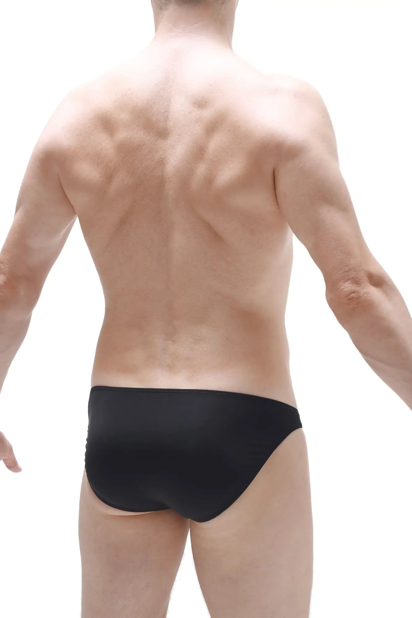 Black briefs menil plum black with smooth form-fitting design for comfortable everyday wear