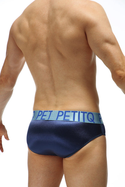 Slip Maxou Satin Navy