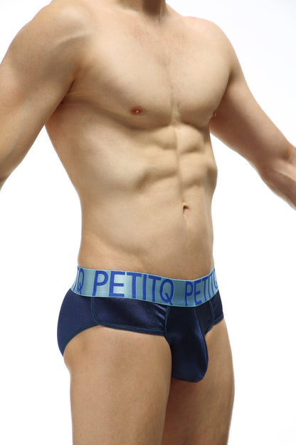 Slip Maxou Satin Navy