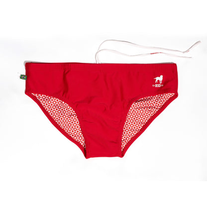 CA-RIO-CA Brief Cut Solids Sunga - Male Bathing Suit