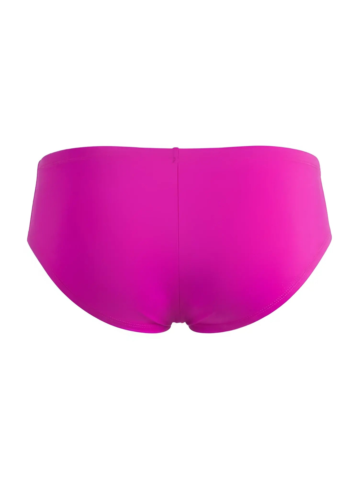 Magenta CandyMan 99943 trunks shown from the back, featuring a smooth fabric finish and a centered vertical seam.