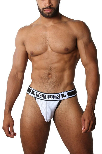 String Relais CellBlock 13 Sous-vêtement Blanc CBU226 Taille M