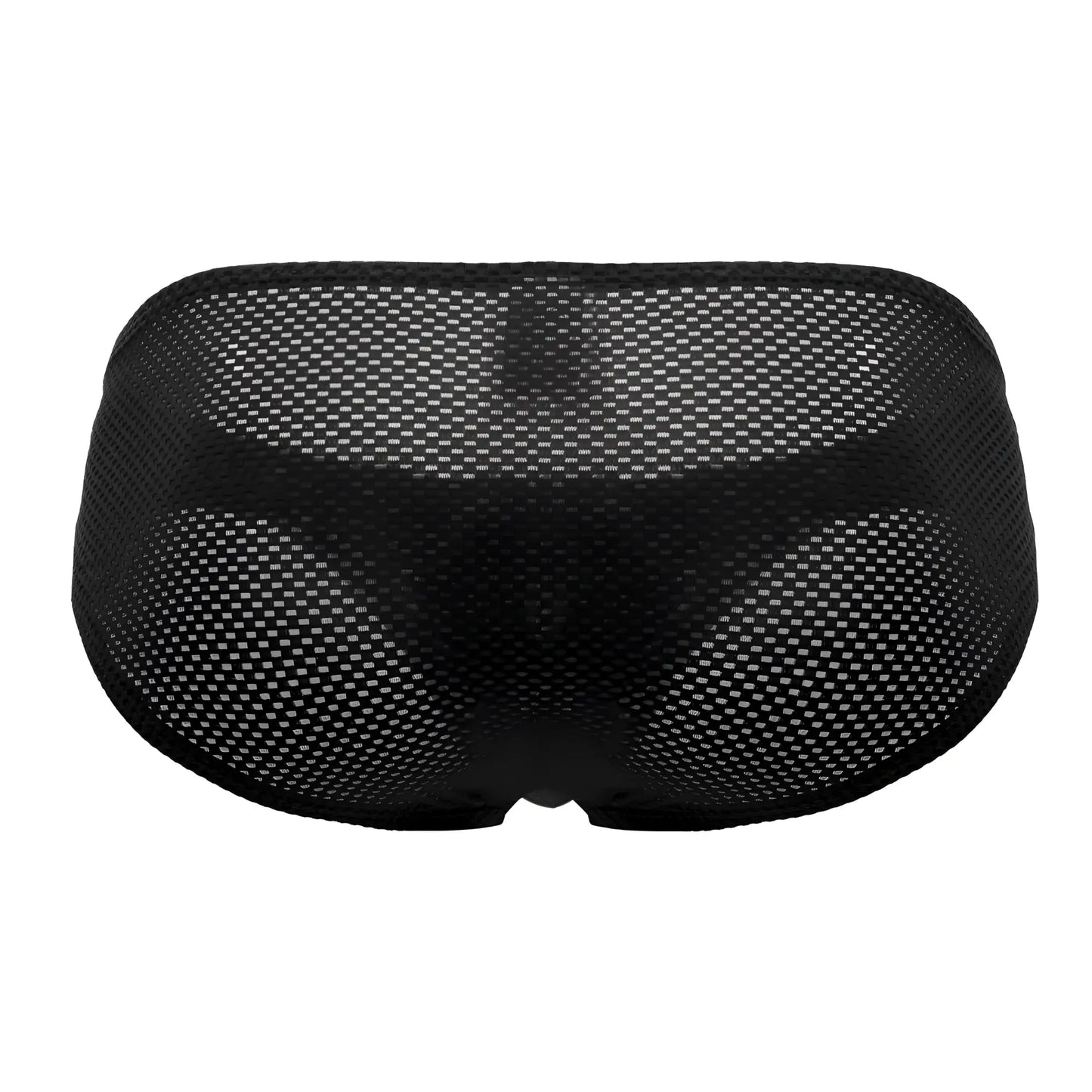 Black mesh briefs clever 0535-1 kroma bikini with breathable perforated design for comfortable wear