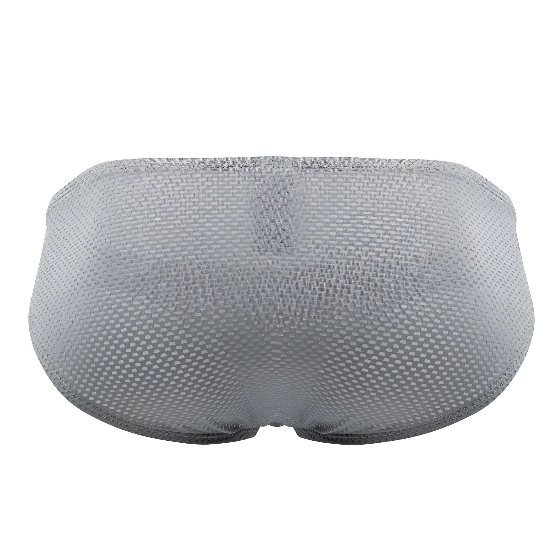 Gray mesh briefs clever 0535-1 kroma bikini with textured breathable fabric for comfortable wear