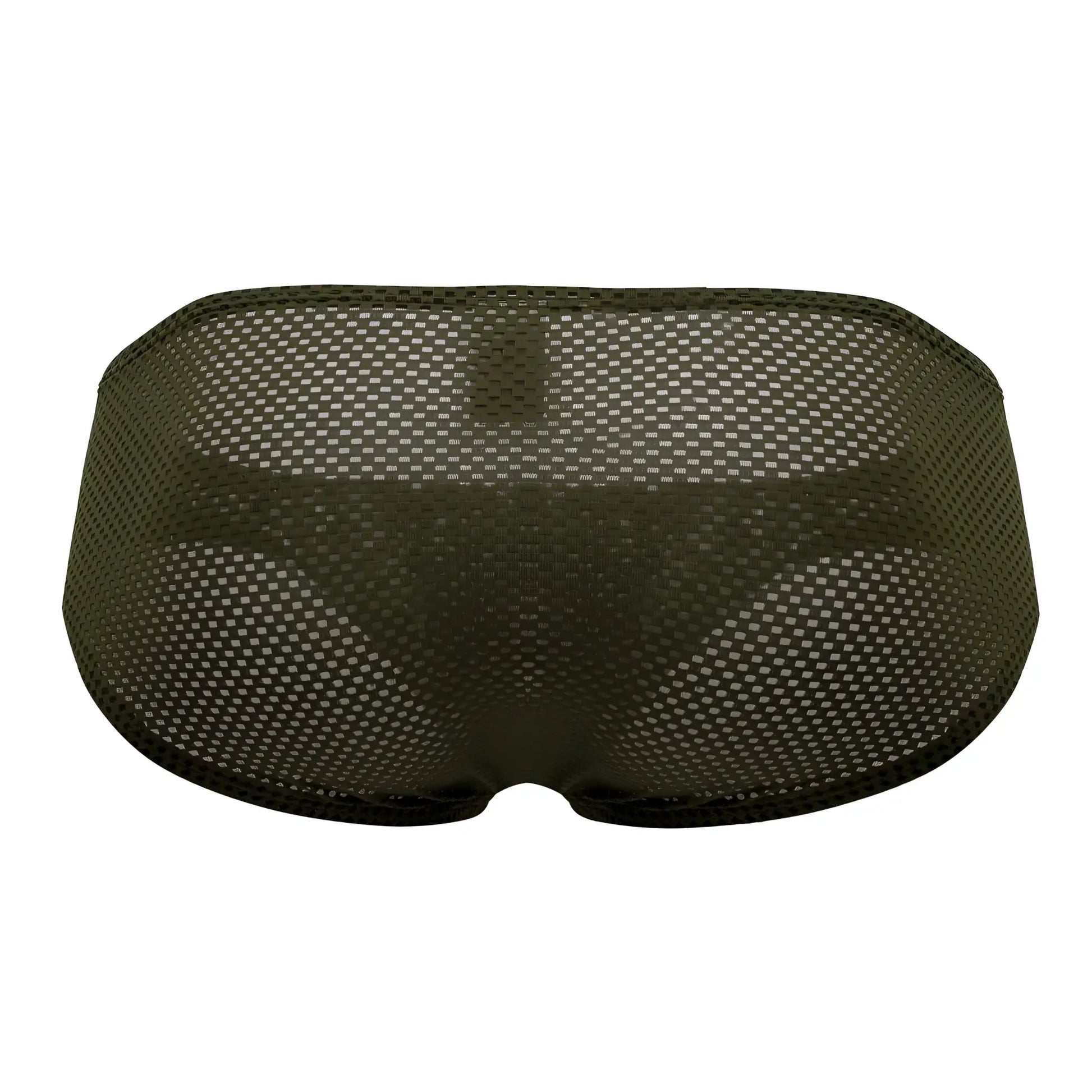 Olive green mesh briefs clever 0535-1 kroma bikini showcasing lightweight breathable fabric design