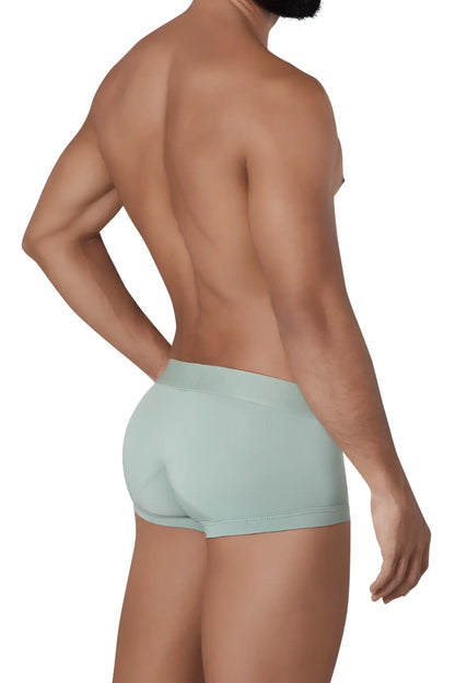 Light green Clever 1306 Tribe trunks with form-fitting design and smooth fabric finish for men