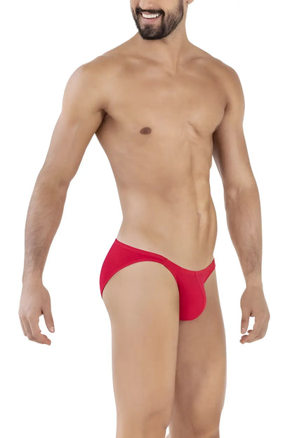 Red men’s briefs clever 1608 beatnik bikini in snug form-fitting design ideal for comfortable everyday wear