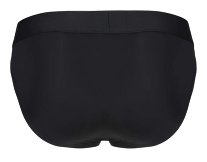 Black clever 1627 deseo bikini briefs with smooth seamless fabric and elastic waistband for comfortable wear