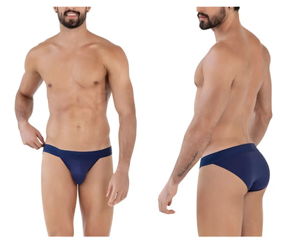 Navy blue clever 1627 deseo bikini briefs with smooth form-fitting design in dark blue color