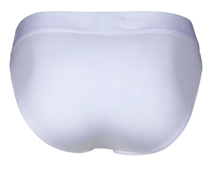 Clever 1627 Deseo bikini white briefs with smooth seamless design and subtle stitching along the edges