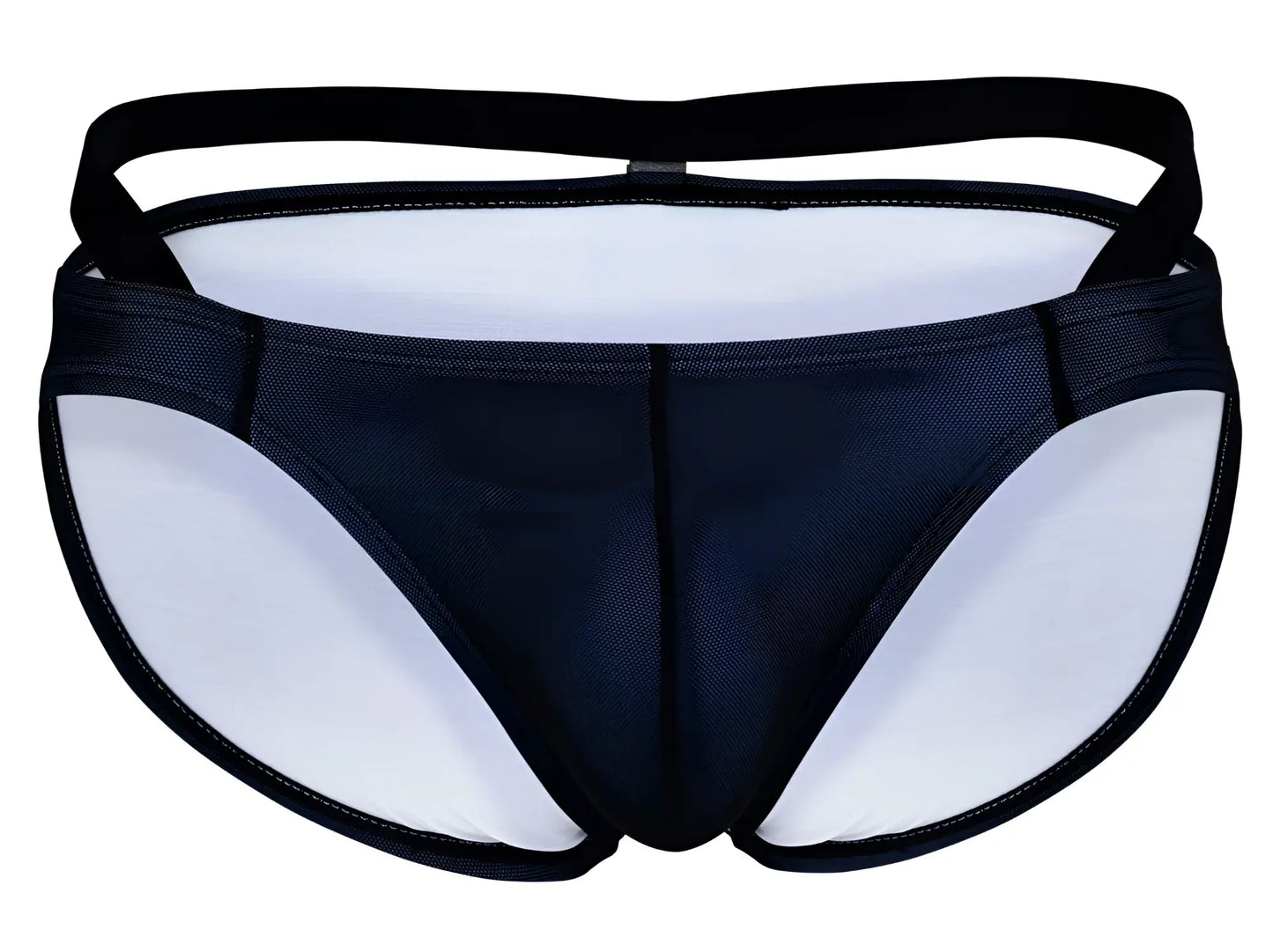 Black and white mesh briefs clever 1675 eroticism bikini in blue with supportive contoured design