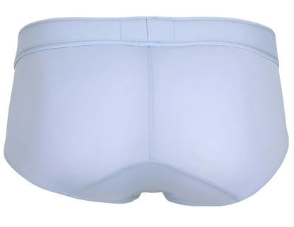 Light blue clever 1683 imagination briefs with smooth seamless fabric and subtle waistband seam for men