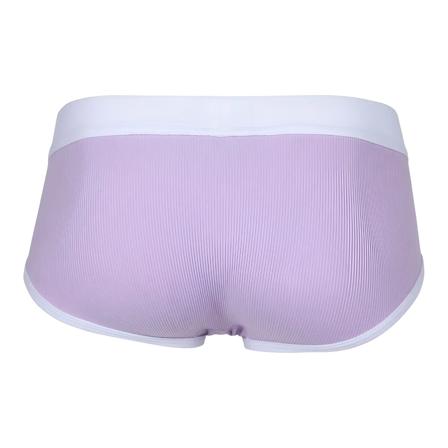Lavender ribbed briefs with a white elastic waistband and trim clever 1733 colors briefs color lilac