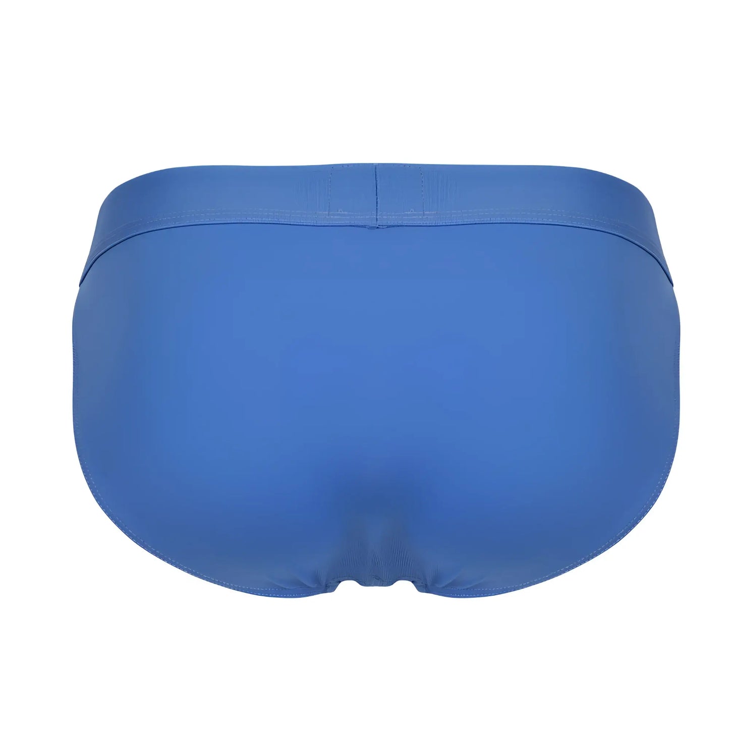 Solid royal blue clever 1749 eco bikini briefs with smooth seamless fabric and clean waistband stitching