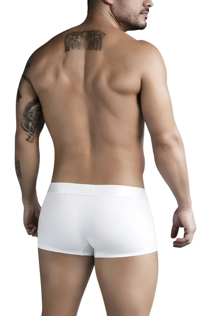 White clever 1752 victor trunks briefs with a smooth form fitting design in soft breathable fabric