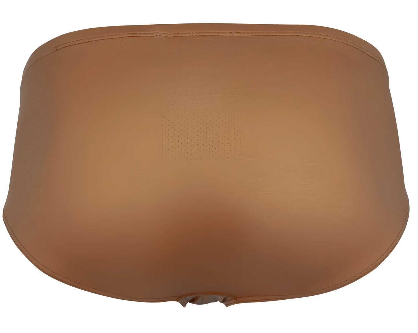 Tan leather seat cushion with smooth padded surface and stitched edges for clever 1775 optimo briefs color ochre