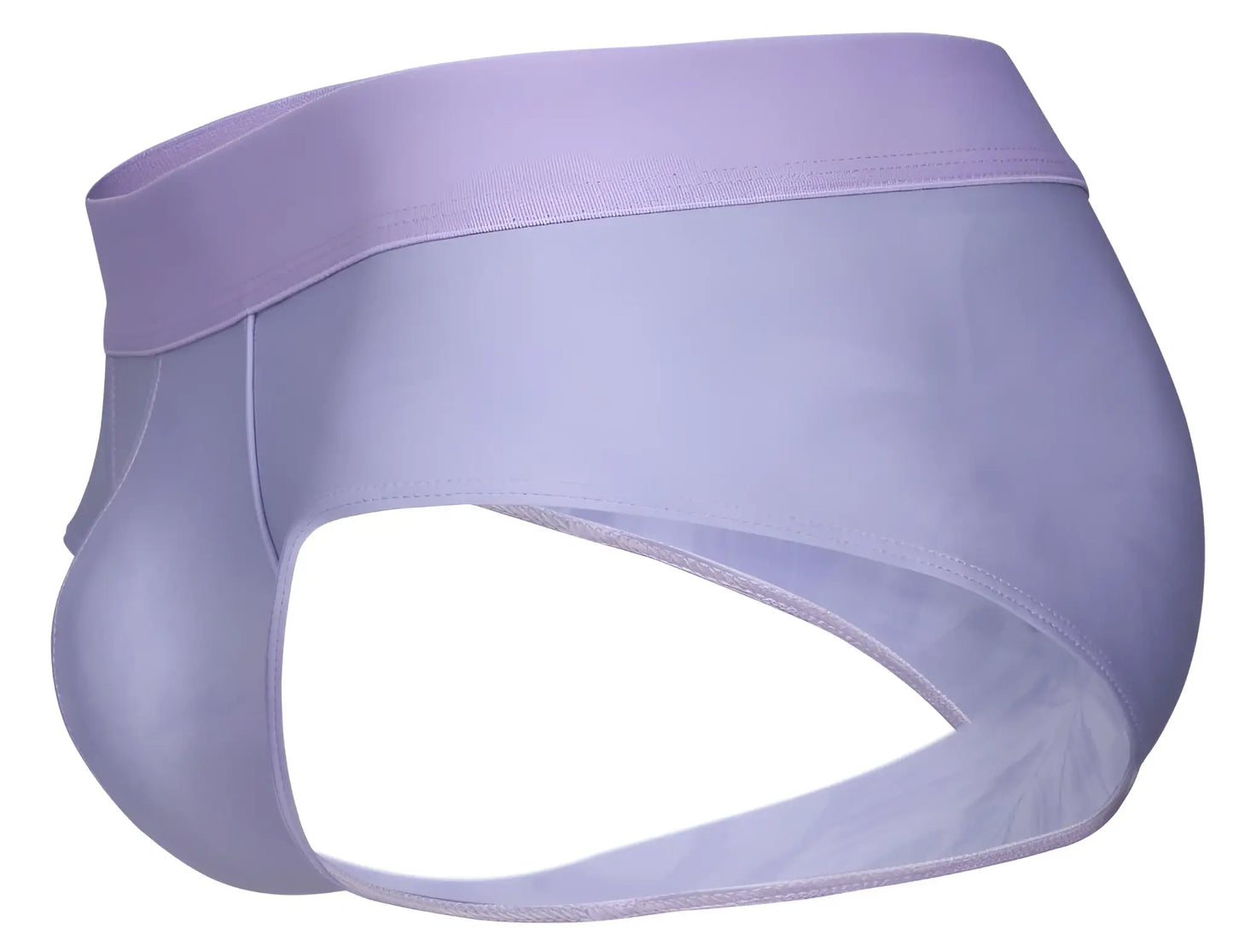 A sleek lavender clever 1776 venecia brief with smooth fabric finish and wide elastic waistband