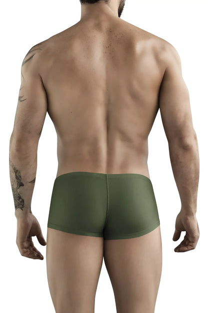 Olive green clever 1780 maya trunks briefs made of soft breathable fabric for comfortable everyday wear