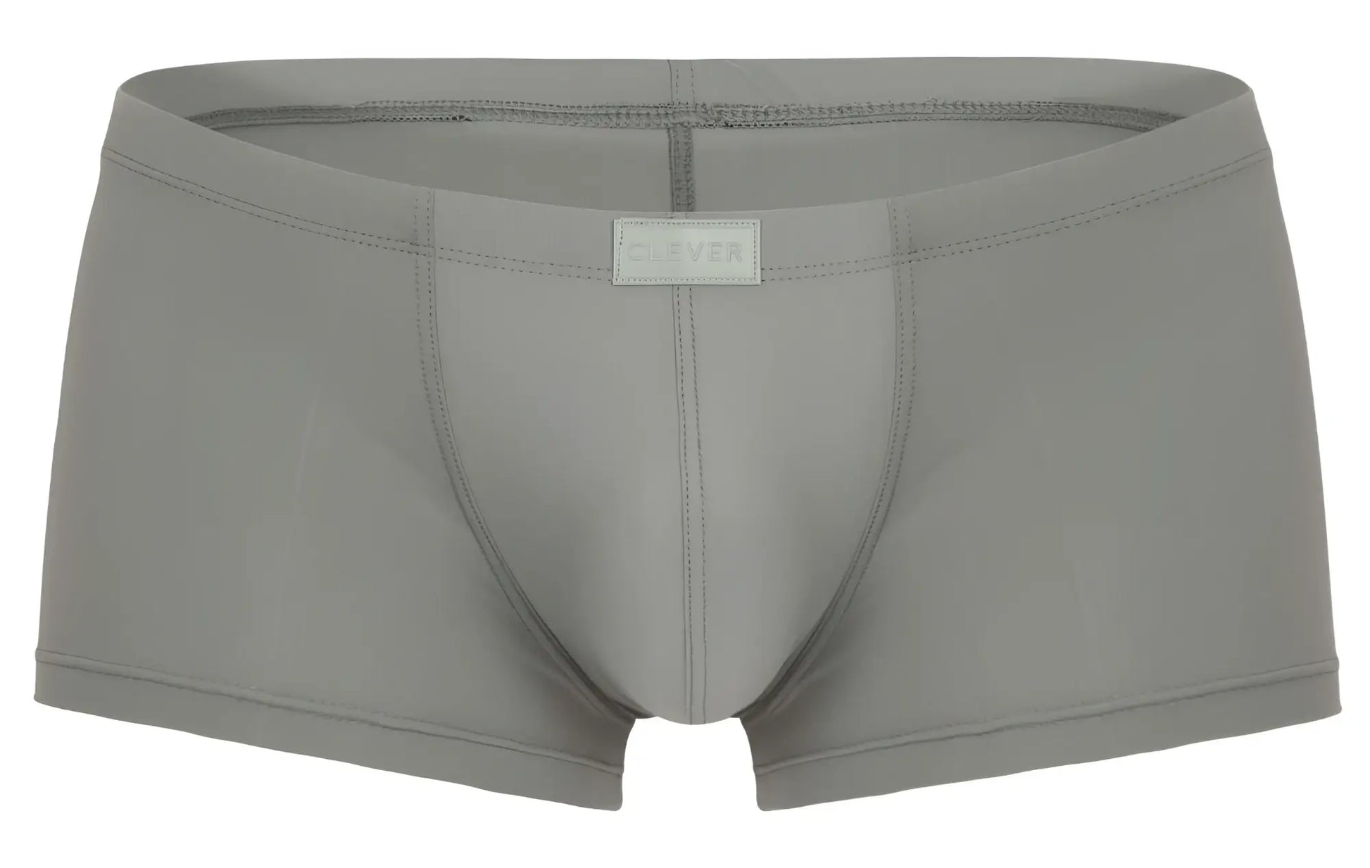 Clever 1842 buenavista trunks gray men’s briefs with smooth form-fitting design and subtle stitching details