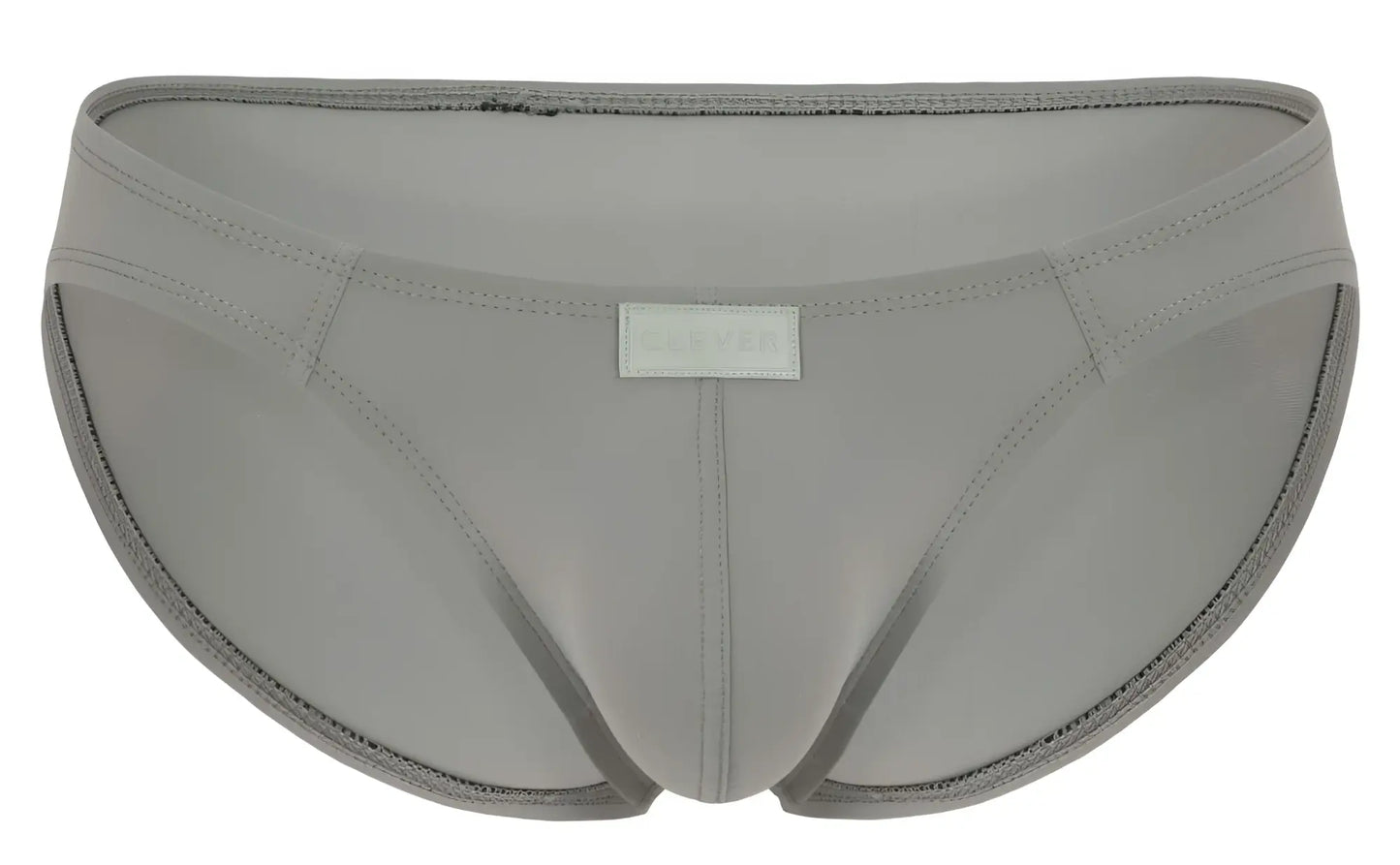 Gray clever 1843 buenavista bikini briefs with sleek form-fitting design and subtle stitching details